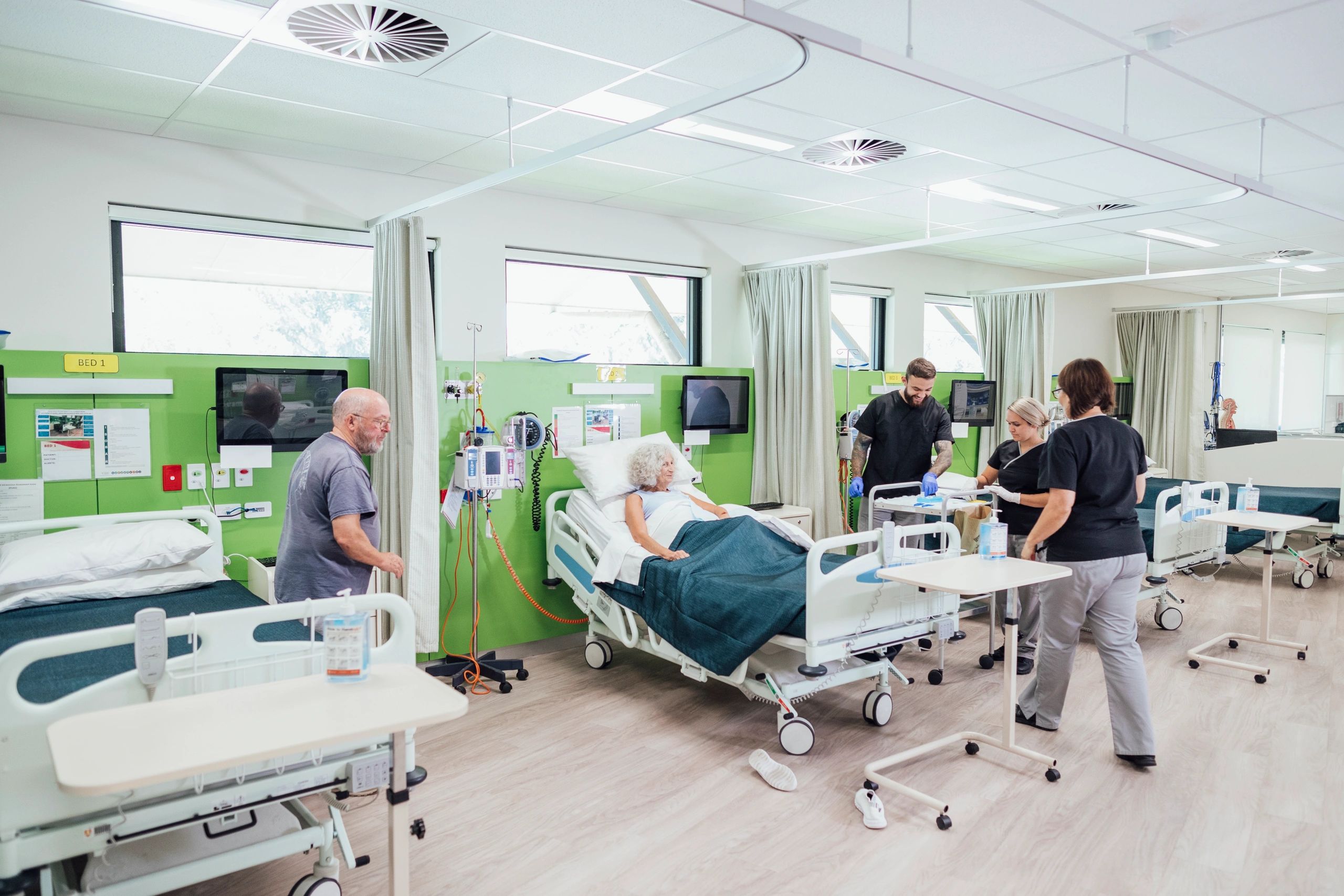 Hospital clinical environment representing preventive maintenance planning